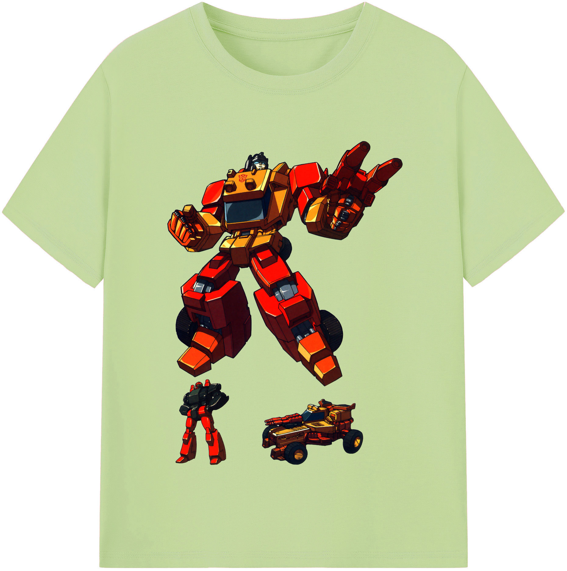 （画像用）  綿100％半袖Tシャツ（フロントプリント）